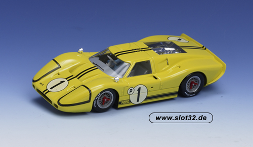 NSR Ford GT 40 MK IV yellow covered lights